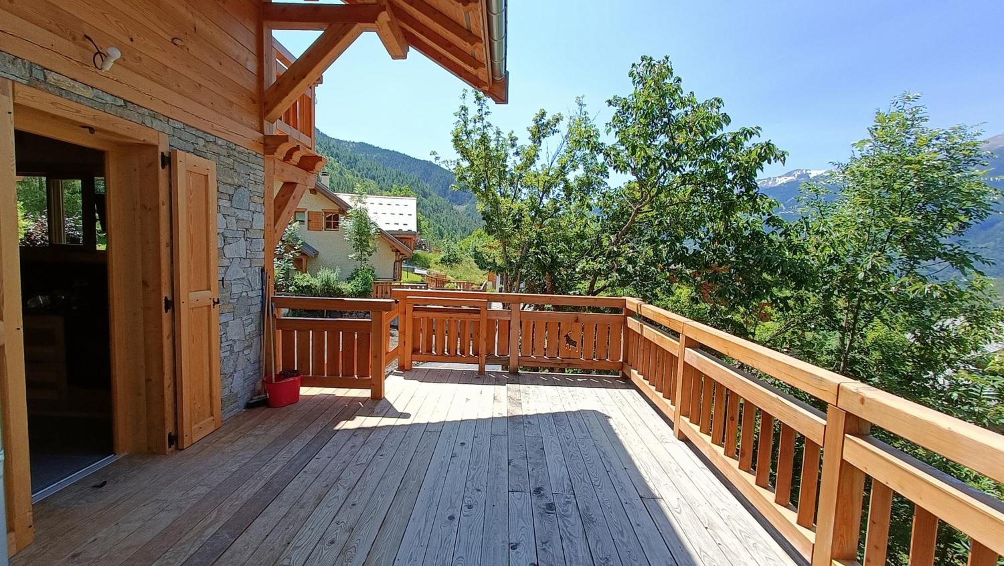 Les Cabris Bed and Breakfast Pelvoux Buitenkant foto